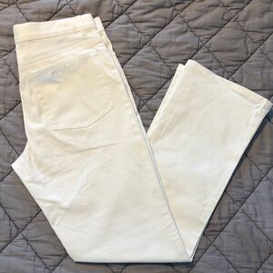 Ralph Lauren Black Label White Stretch Jeans Signature Polo Logo Women’s Size 6